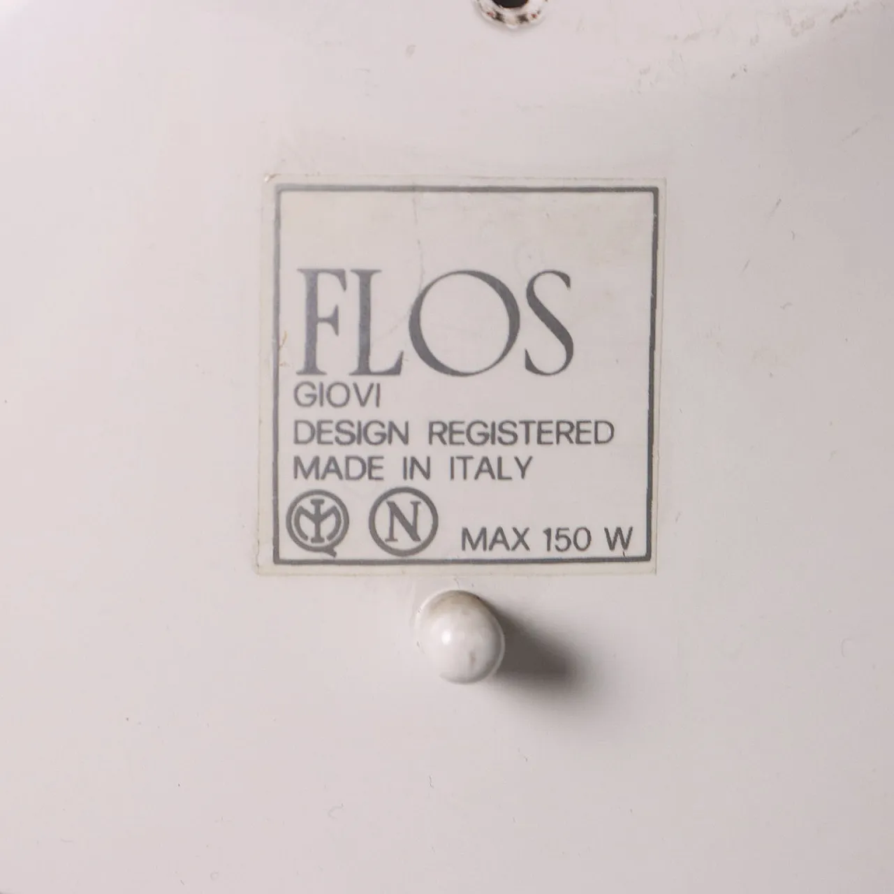 Lampada da parete Giovi di Achille Castiglioni per Flos, anni '80 7