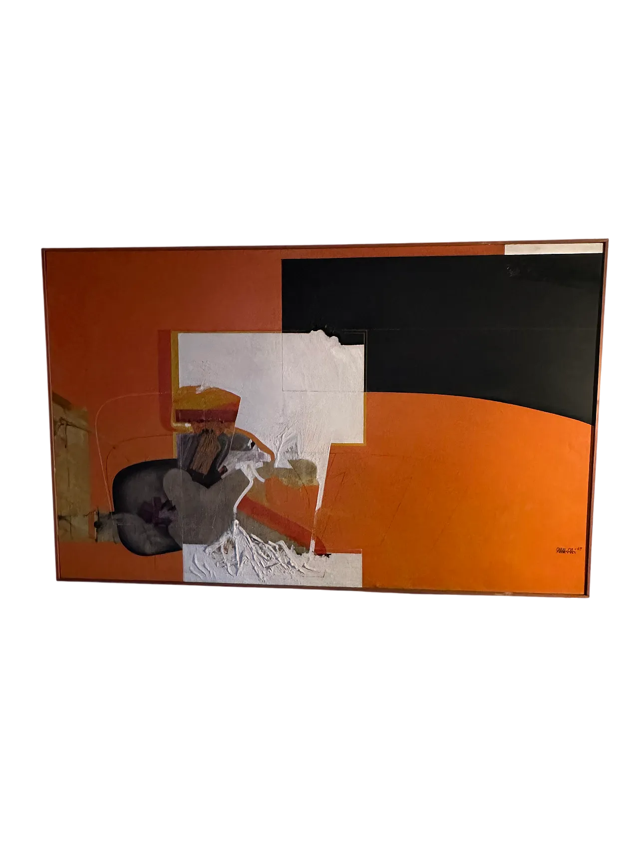 Livio Schizzi Tela Tecnica Mista 7