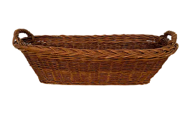 Baguette wicker basket, early 20th century