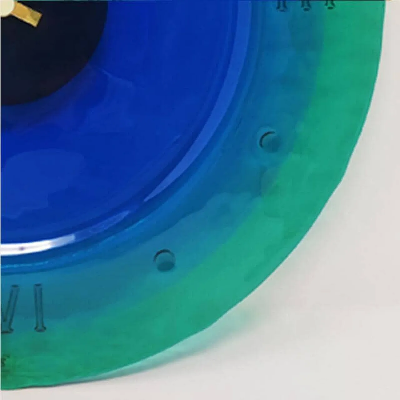 Wall Clock in Murano Glass by Cà dei Vetrai, 1960s 7