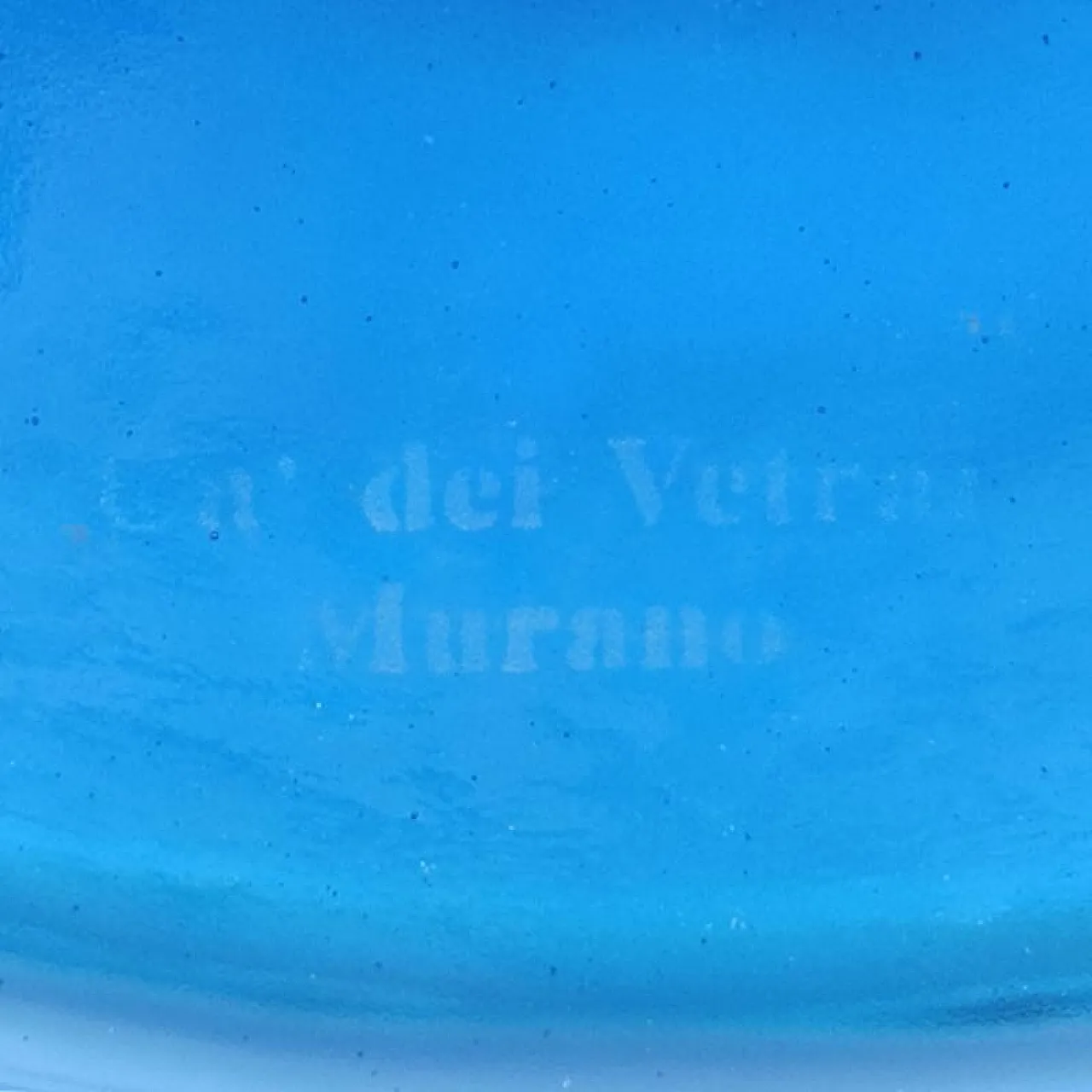 Wall Clock in Murano Glass by Cà dei Vetrai, 1960s 9