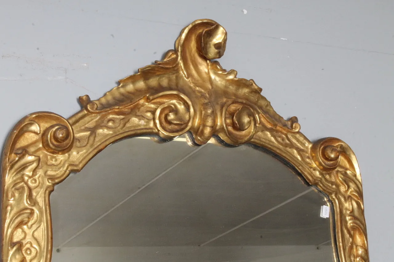 Coppia di specchiere Luigi XVI oro zecchino, 1750 5