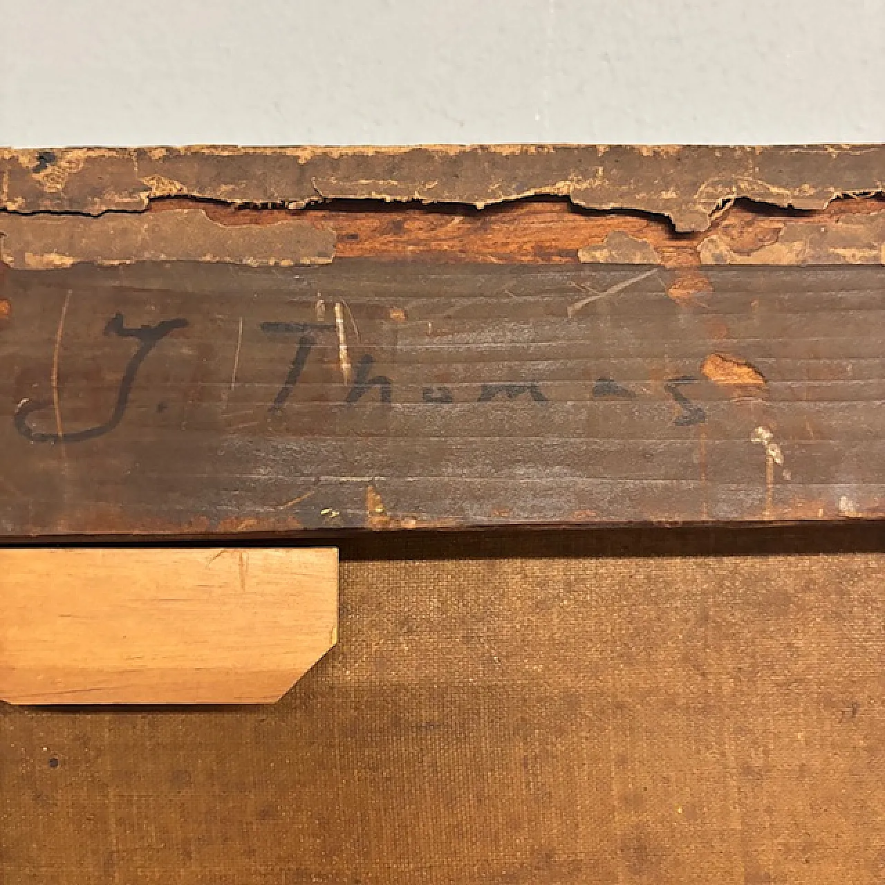 Dipinto olio su tela fiammingo atelier d artista, '600 20