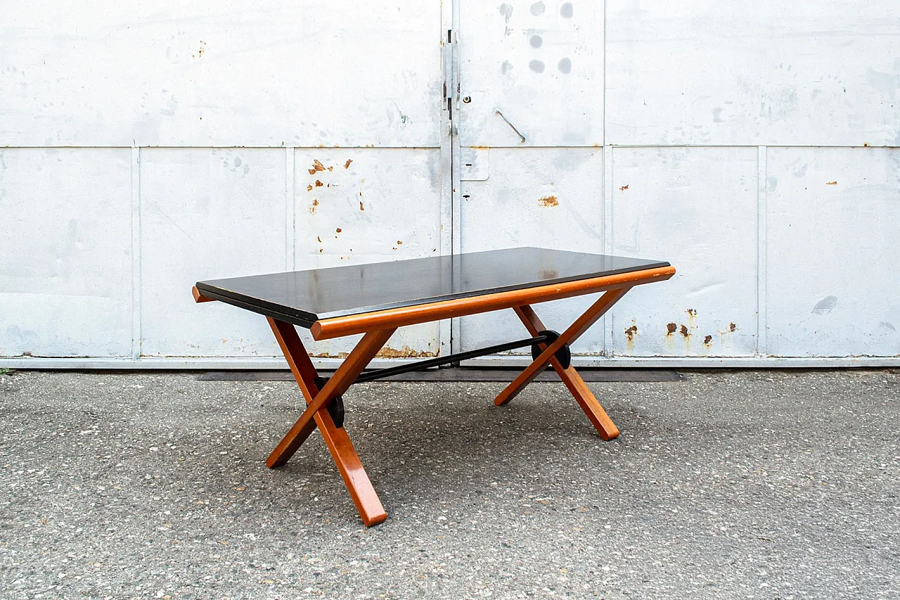 Tavolo Nirone I Bagatti di Gianfranco Frattini per Fantoni, anni '80 1