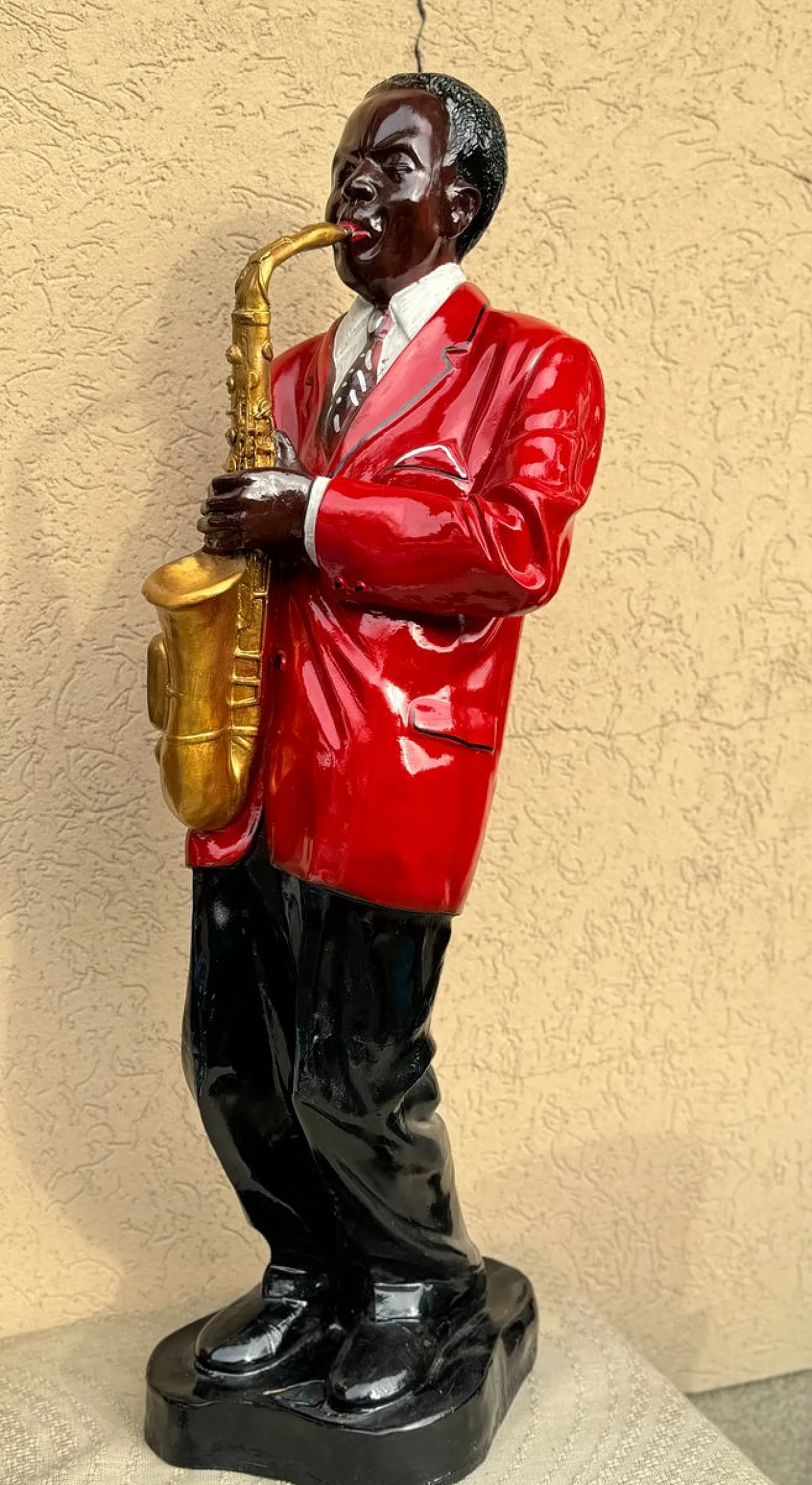 Large American jazz figurine, 1960s 3
