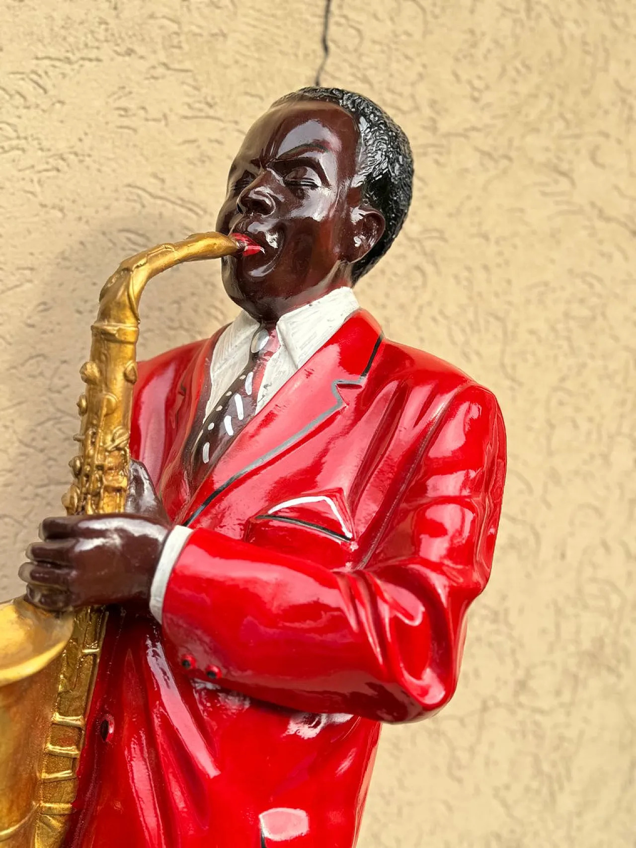 Large American jazz figurine, 1960s 6