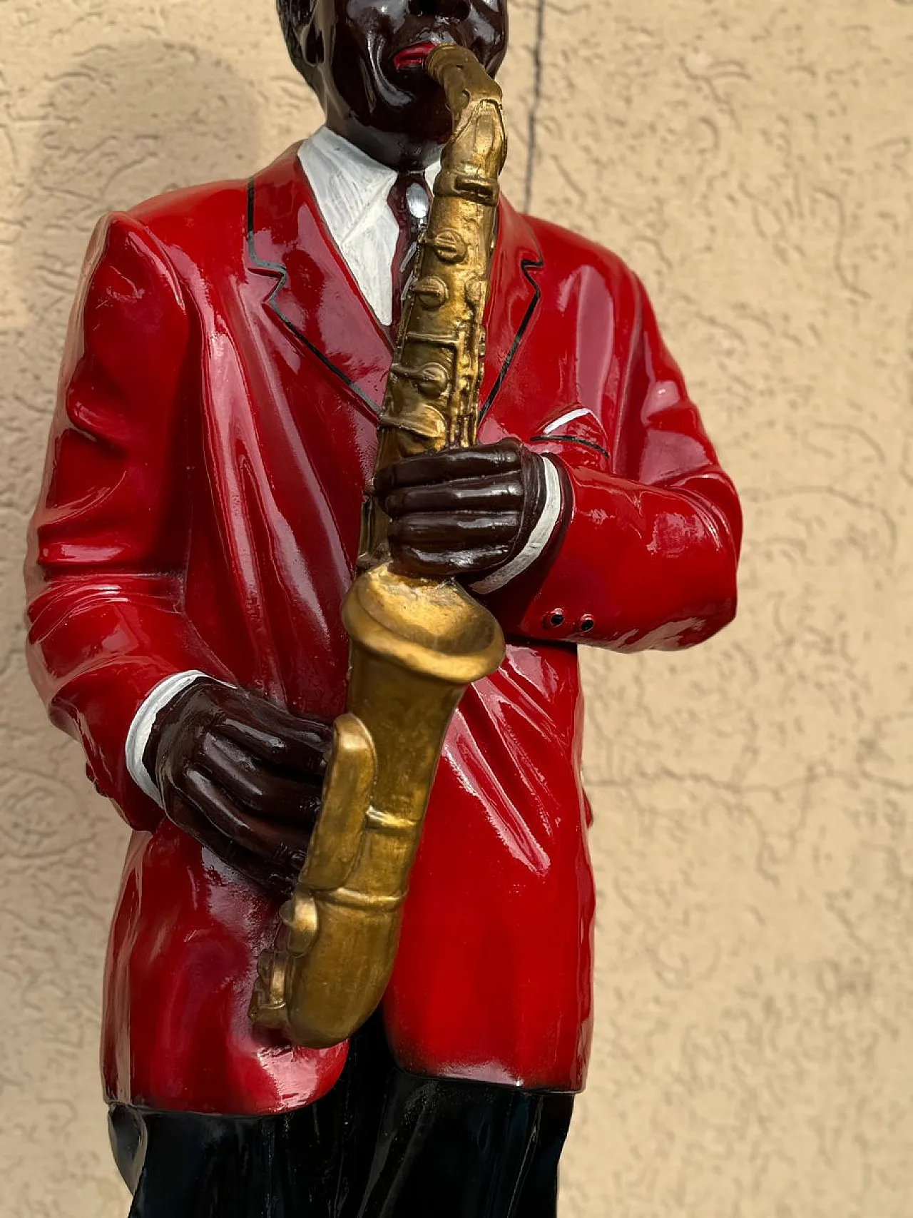 Large American jazz figurine, 1960s 7