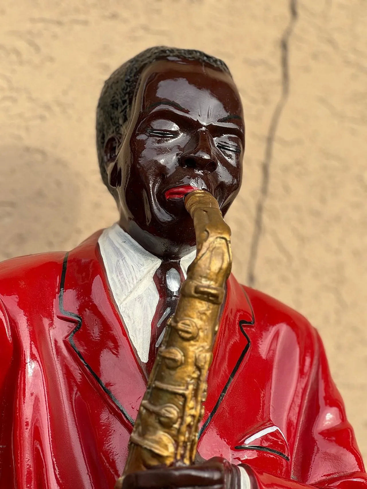 Large American jazz figurine, 1960s 9