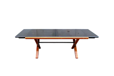 Tavolo Nirone I Bagatti di Gianfranco Frattini per Fantoni, anni '80