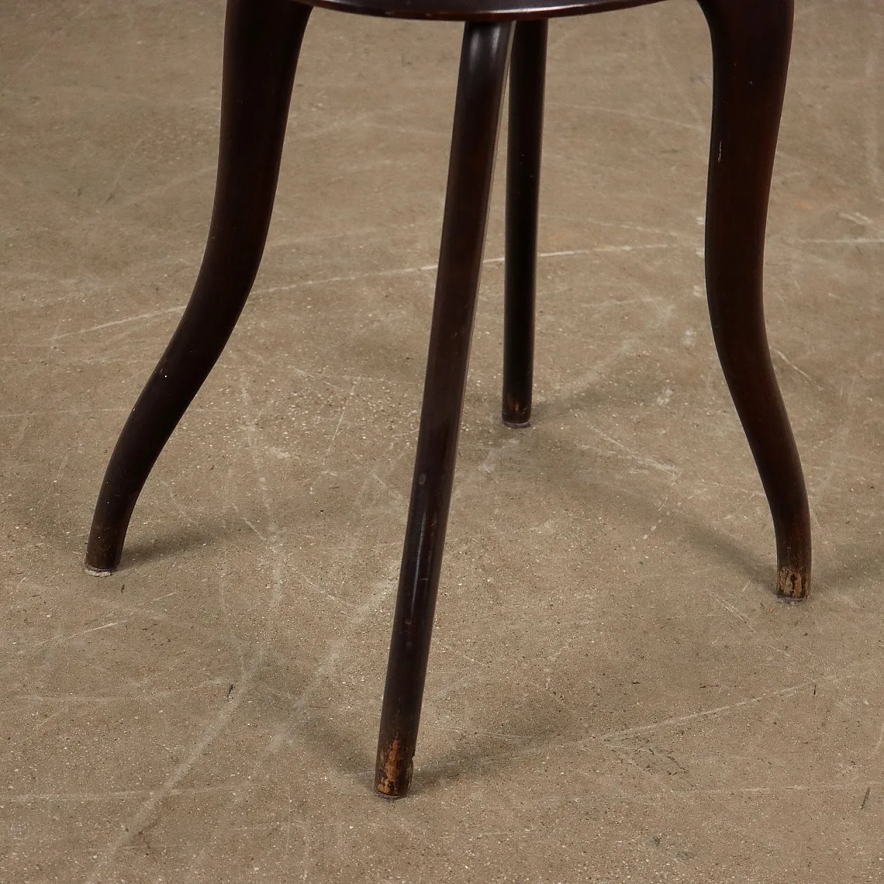 Art Deco coffee table in ebonised wood and briarwood, 1930s 4