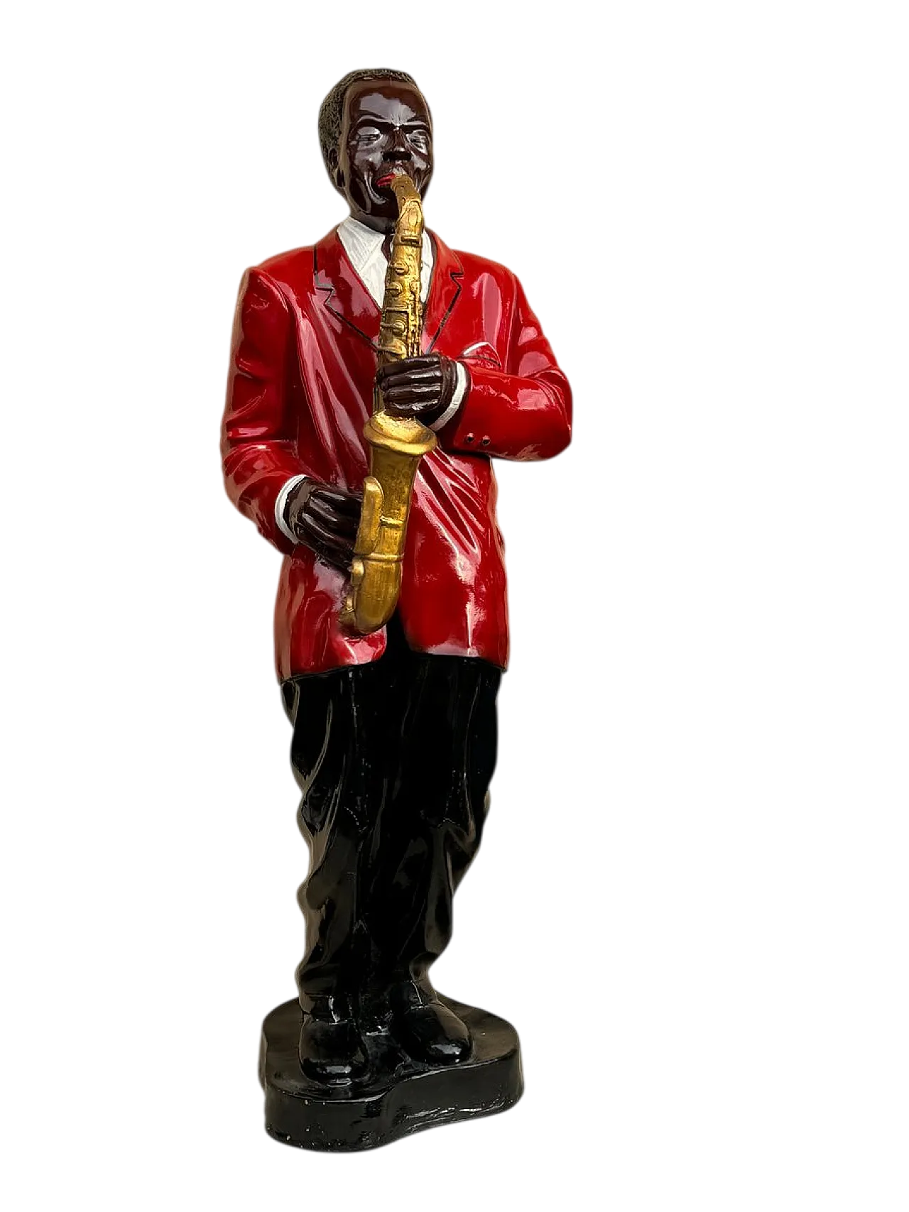 Large American jazz figurine, 1960s 10