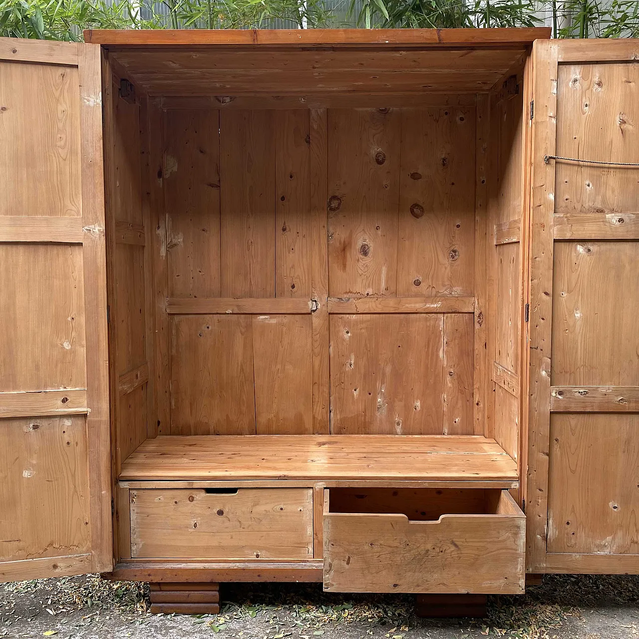 Cypress rationalist wardrobe, early 20th century 4