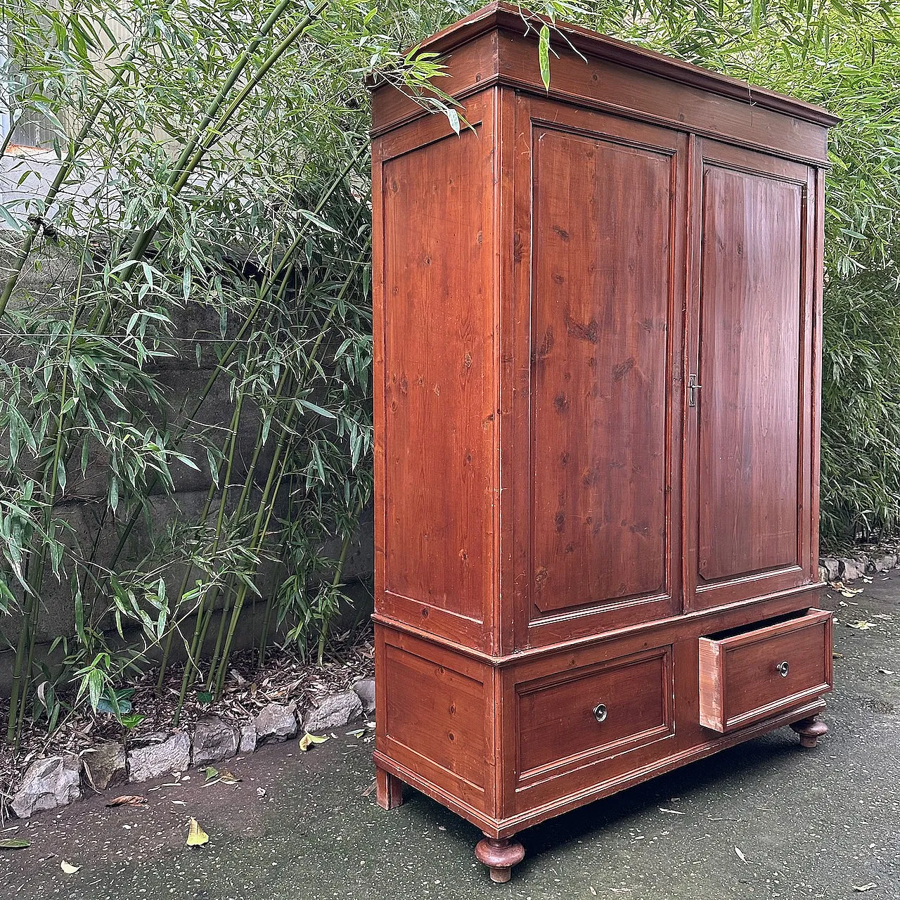 Armadio Toscano in Abete Biondo, '800 2