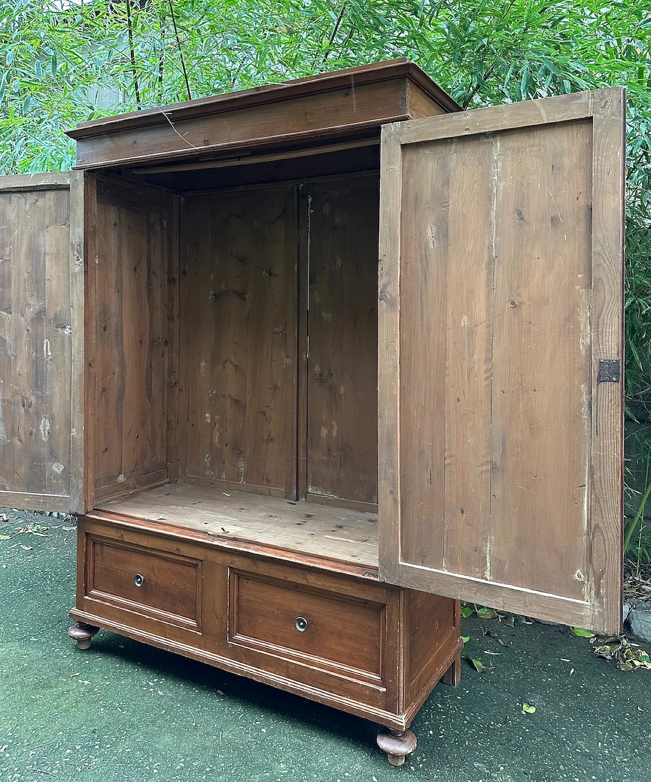 Armadio Toscano in Abete Biondo, '800 4