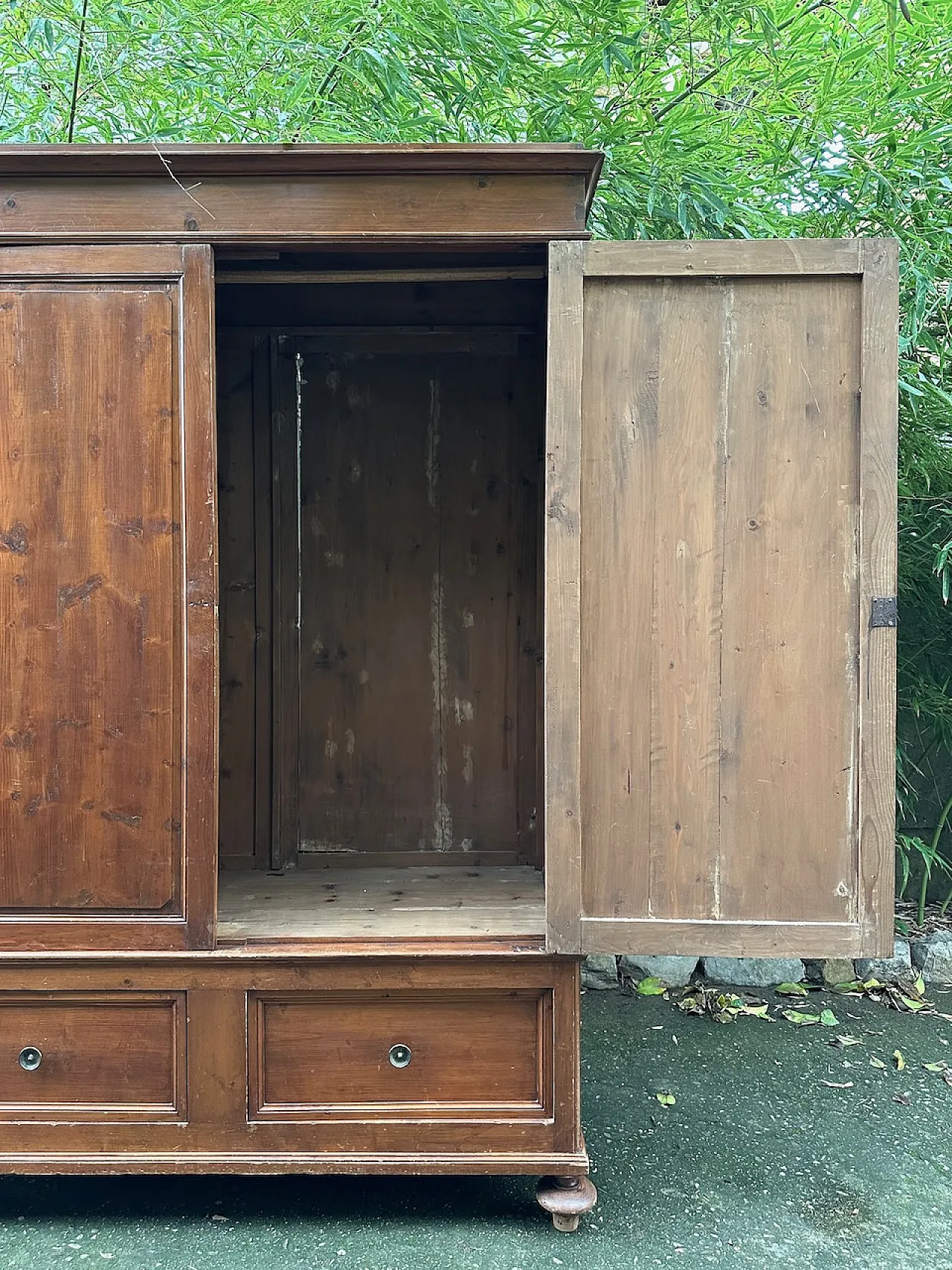 Armadio Toscano in Abete Biondo, '800 5