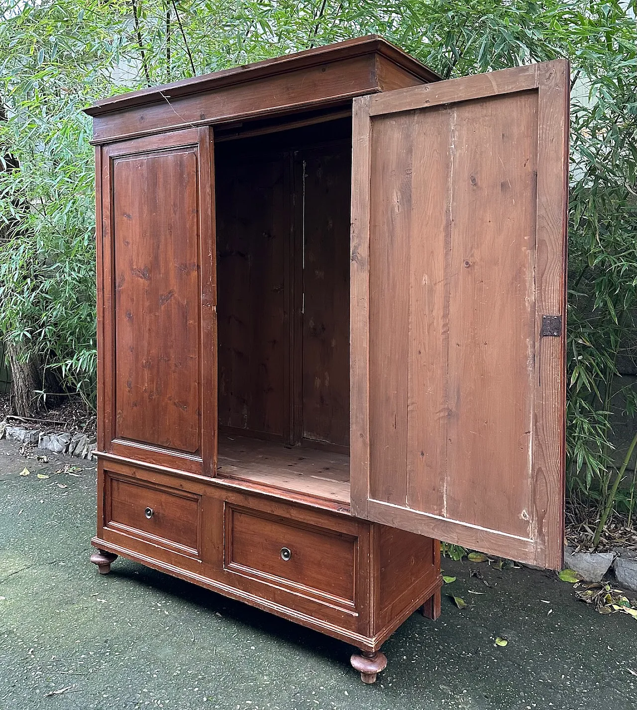 Armadio Toscano in Abete Biondo, '800 7