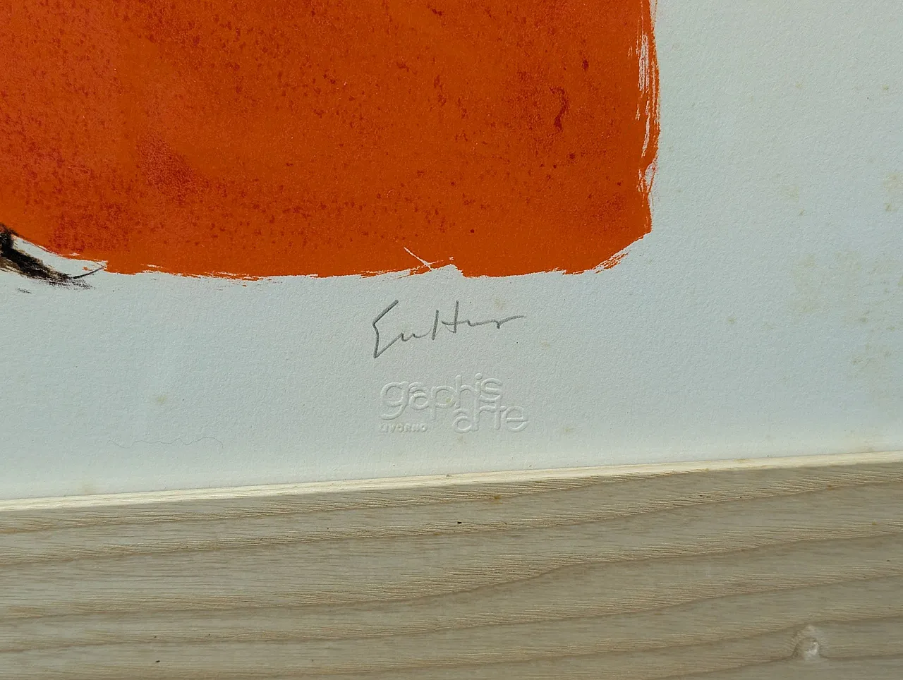 Litografia Renato Guttuso Pannocchie di Granoturco, 1984 5