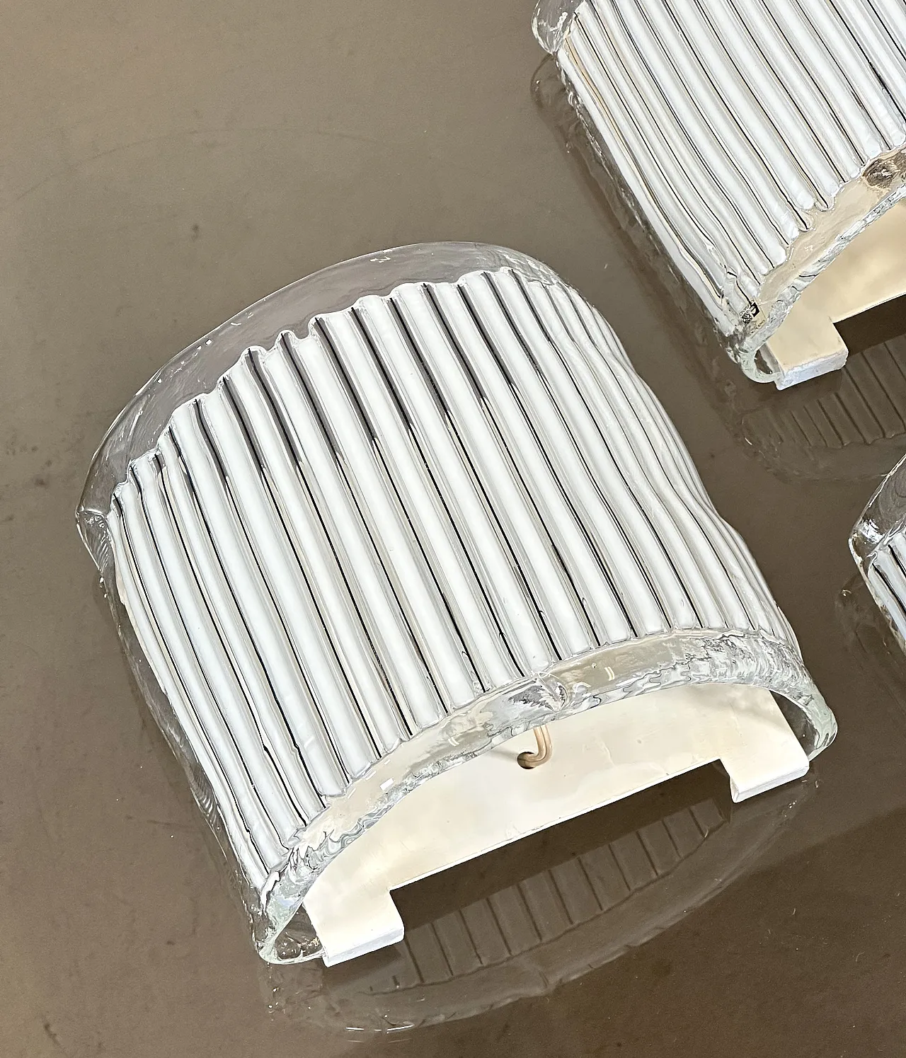 3 Appliques in vetro di Fratelli Toso, anni '70 3