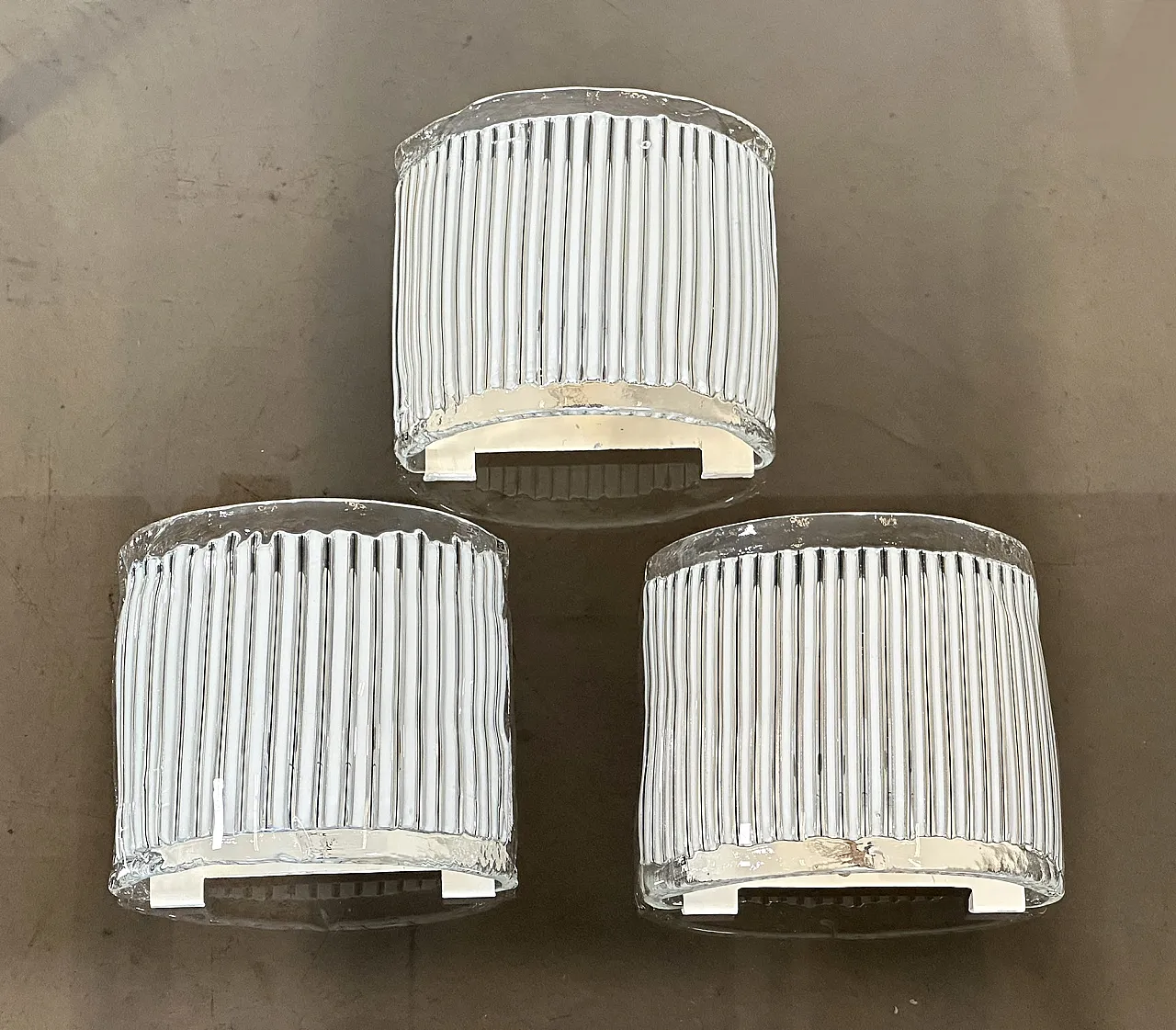 3 Appliques in vetro di Fratelli Toso, anni '70 6