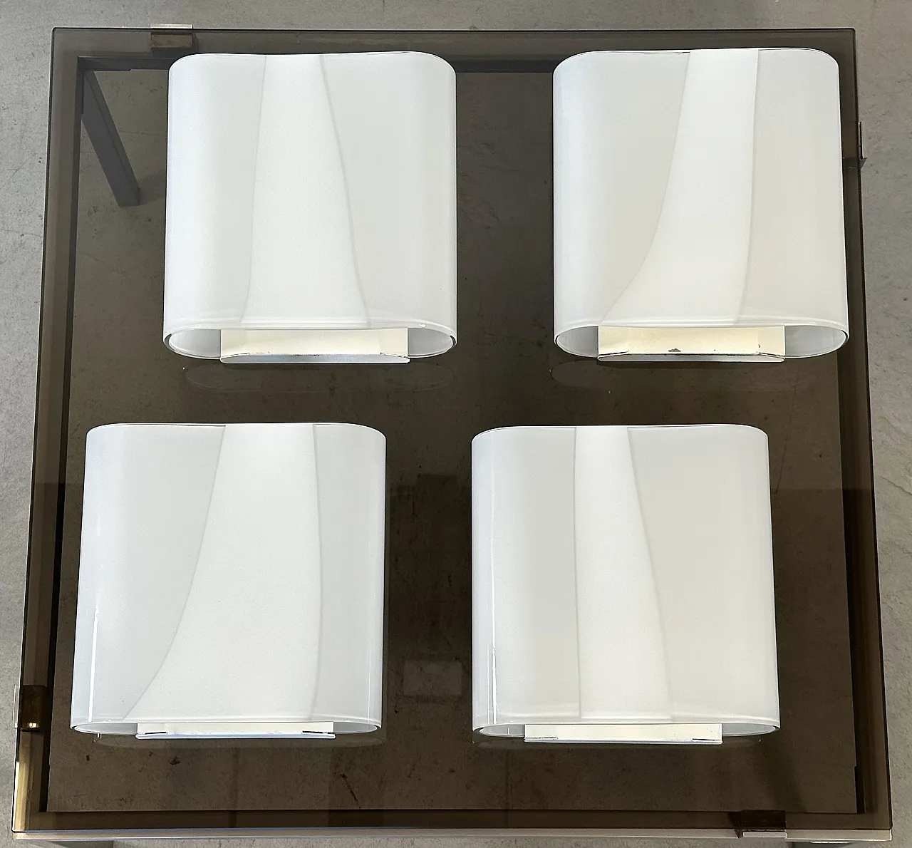 4 appliqués in vetro di Murano, anni '70 1