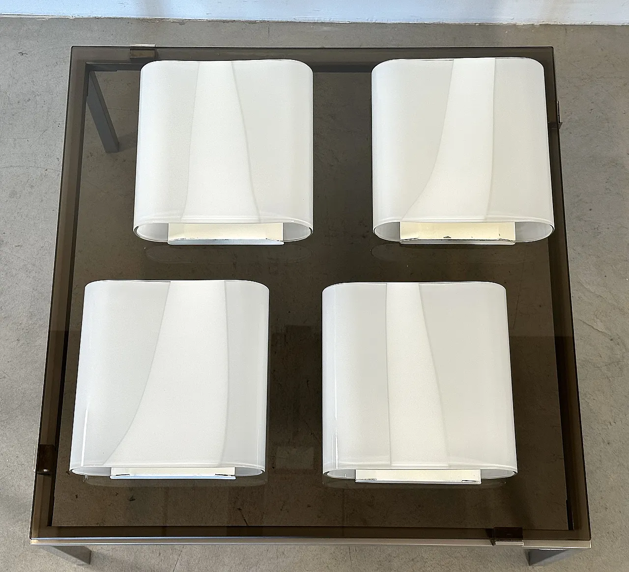 4 appliqués in vetro di Murano, anni '70 3