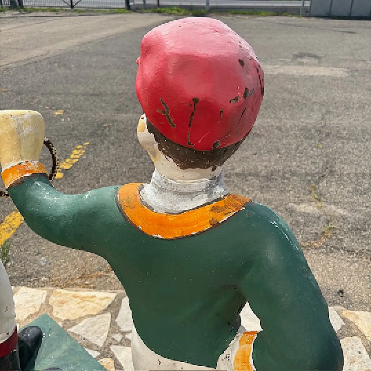 Pair of cast iron riders sculptures made in the USA, 20th century 8