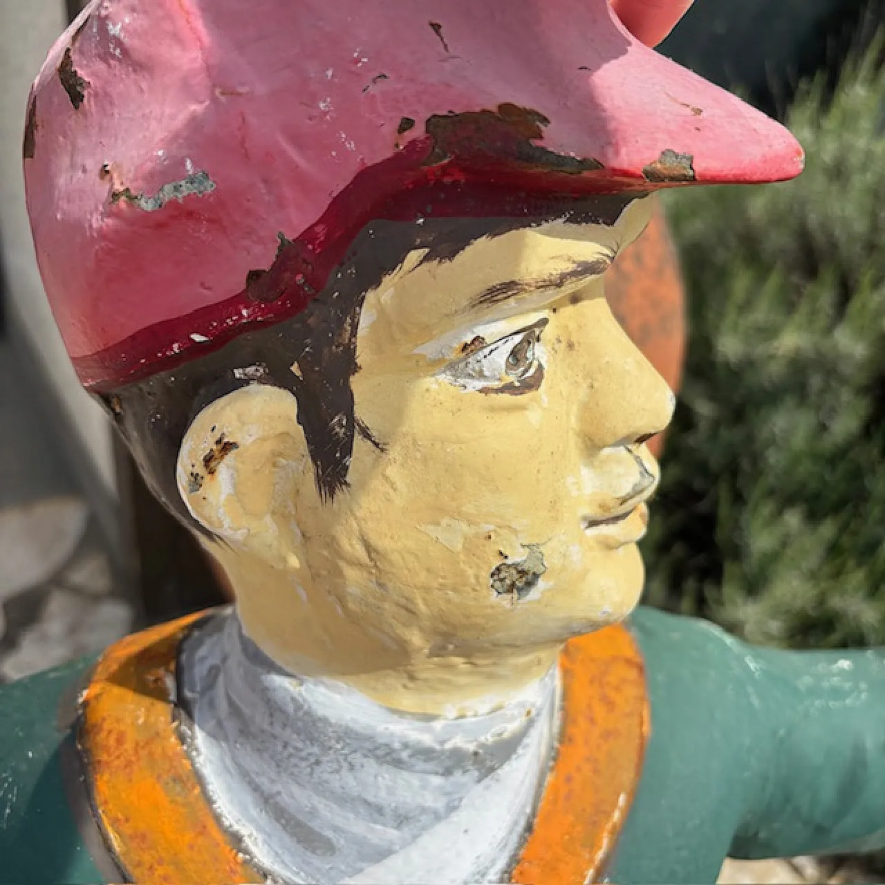 Pair of cast iron riders sculptures made in the USA, 20th century 11