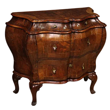 Venetian dresser in wood, 20th century