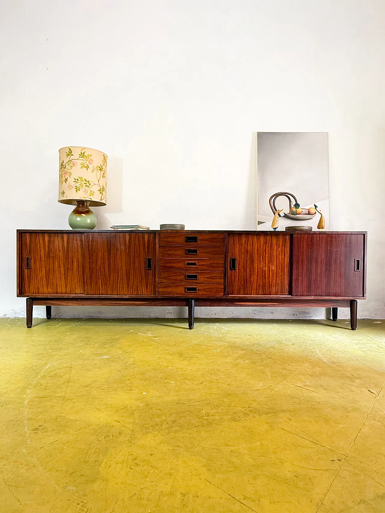 Credenza danese in legno, anni '50 1
