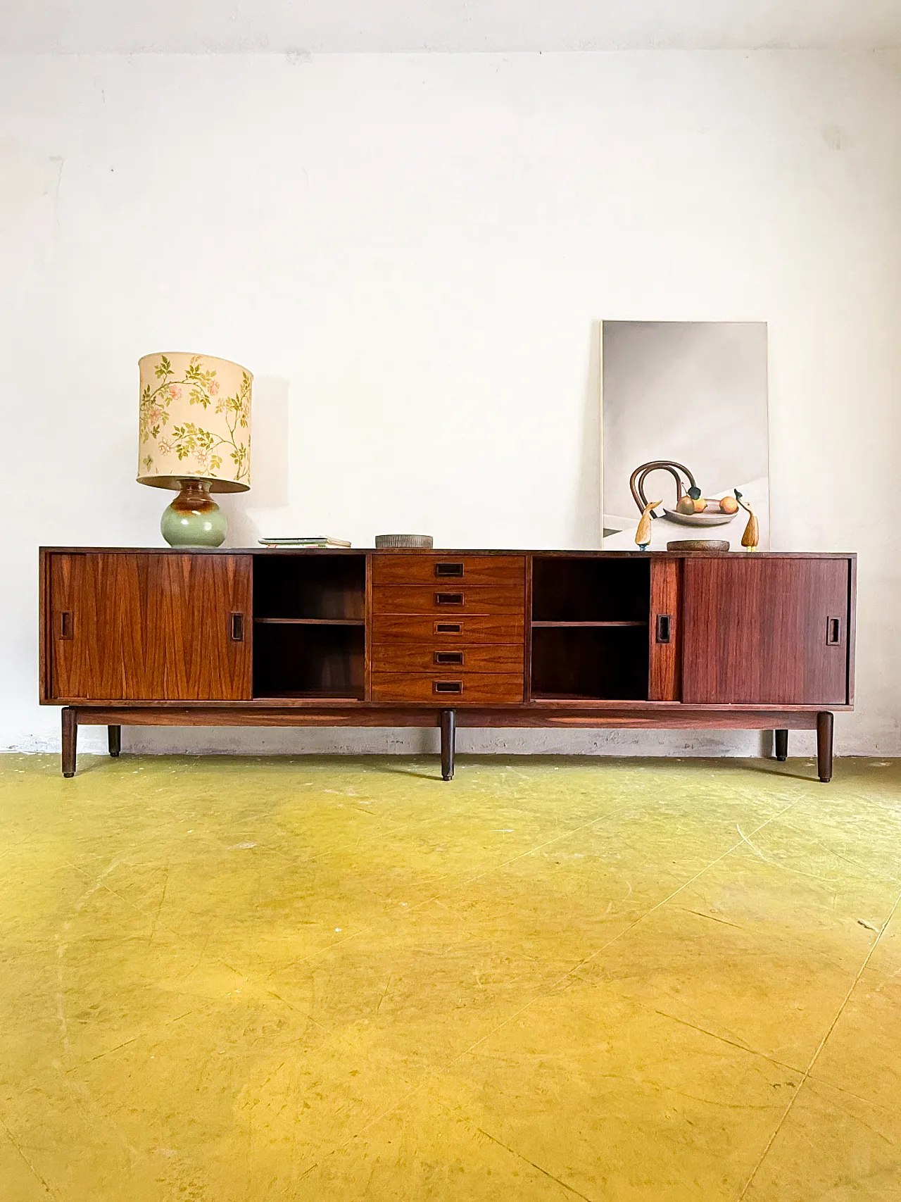 Credenza danese in legno, anni '50 2