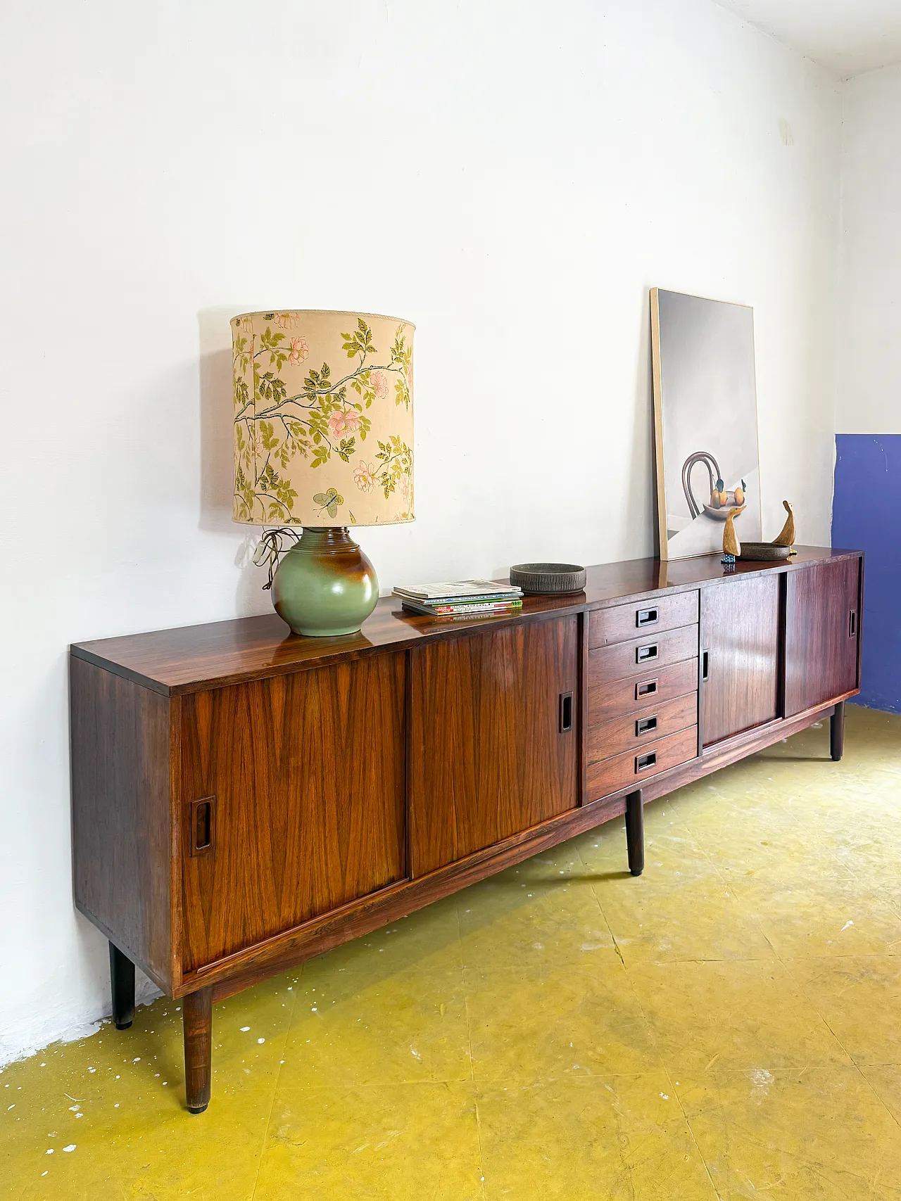Credenza danese in legno, anni '50 4