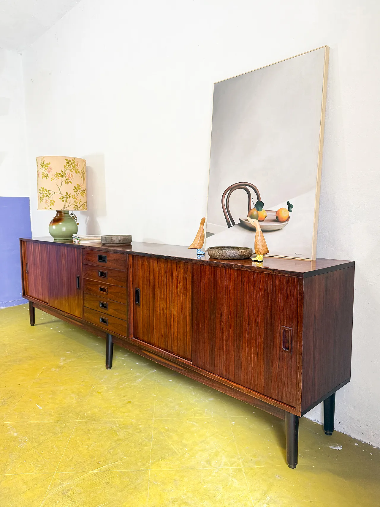 Credenza danese in legno, anni '50 6