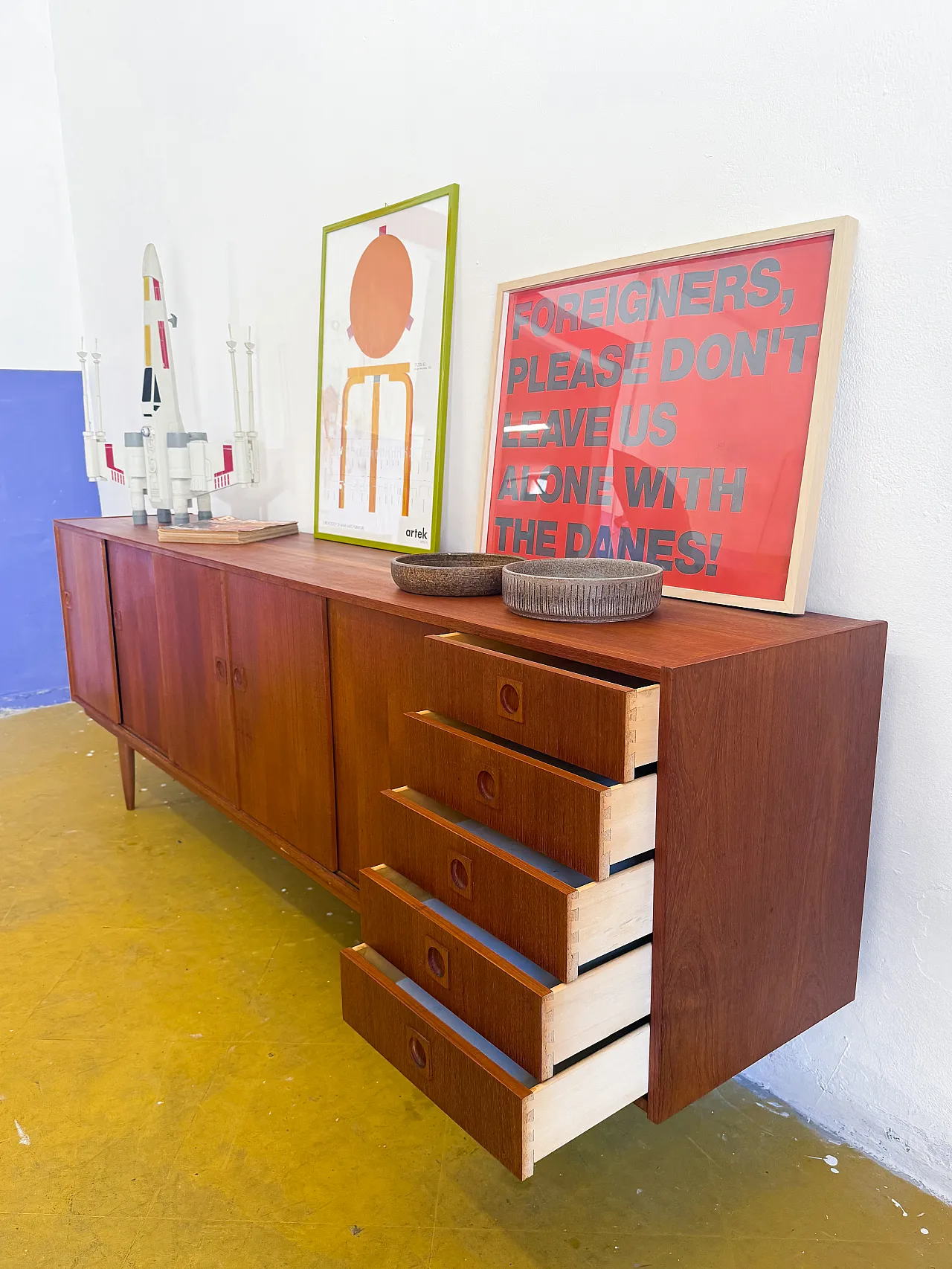 Sideboard danese, anni '50 10