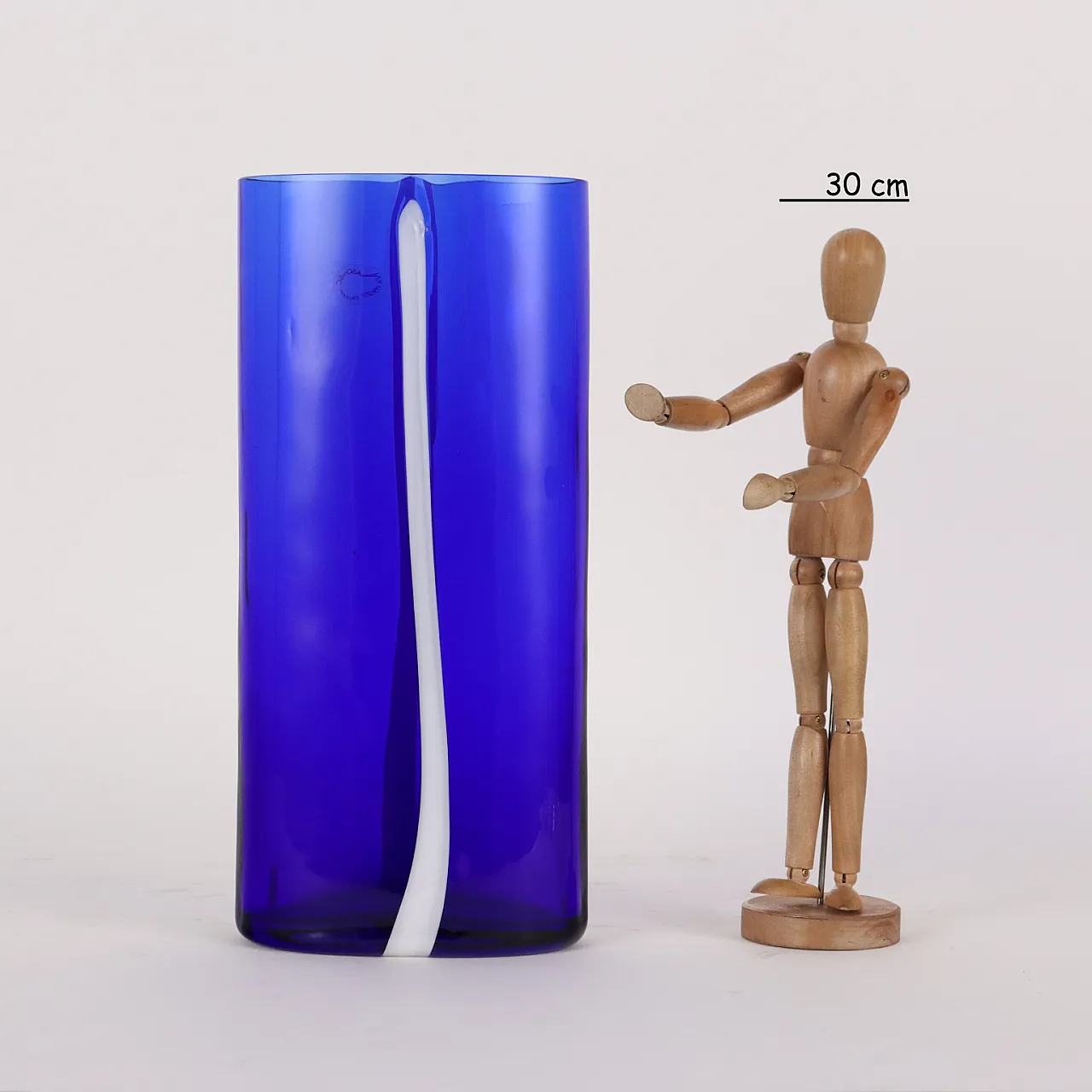 Glass vase by V. Nason & C. Italy manufacture, 1990s 2