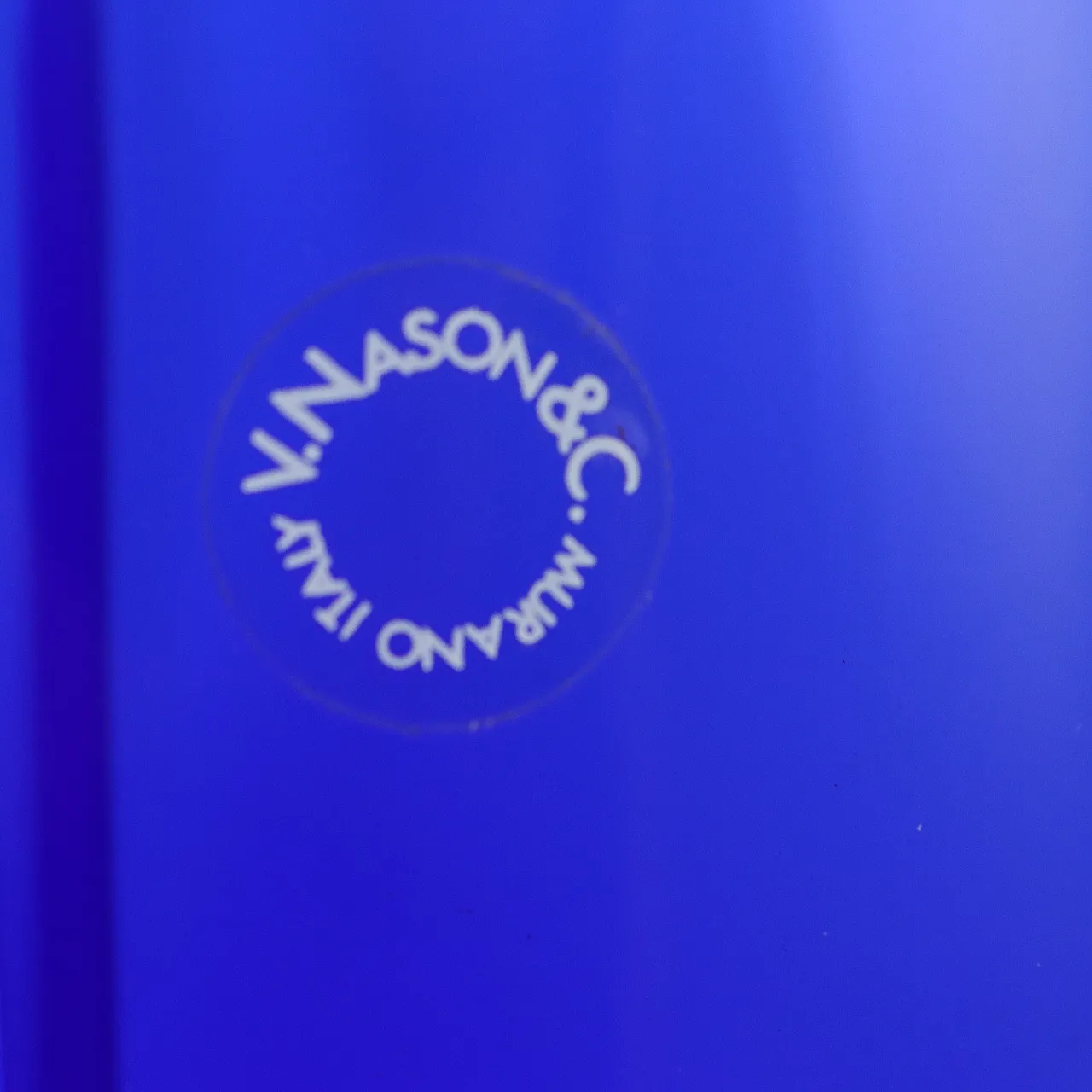 Glass vase by V. Nason & C. Italy manufacture, 1990s 6