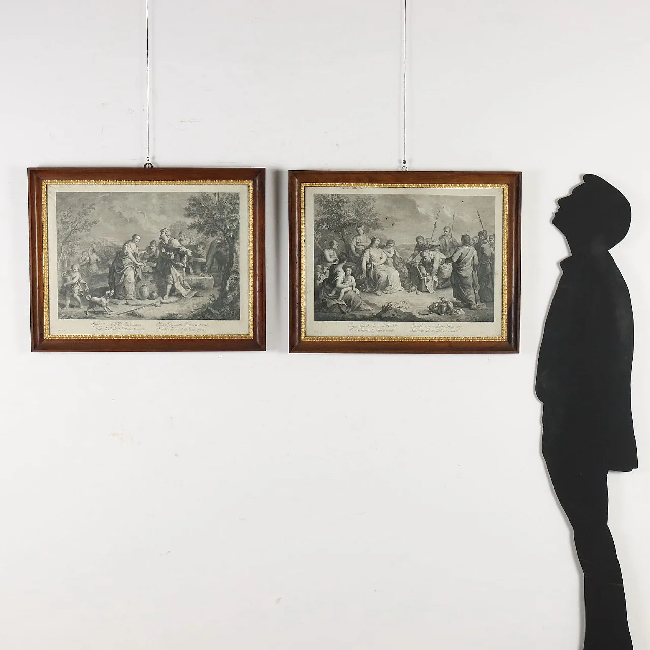 Coppia di cornici Impero, '800 2