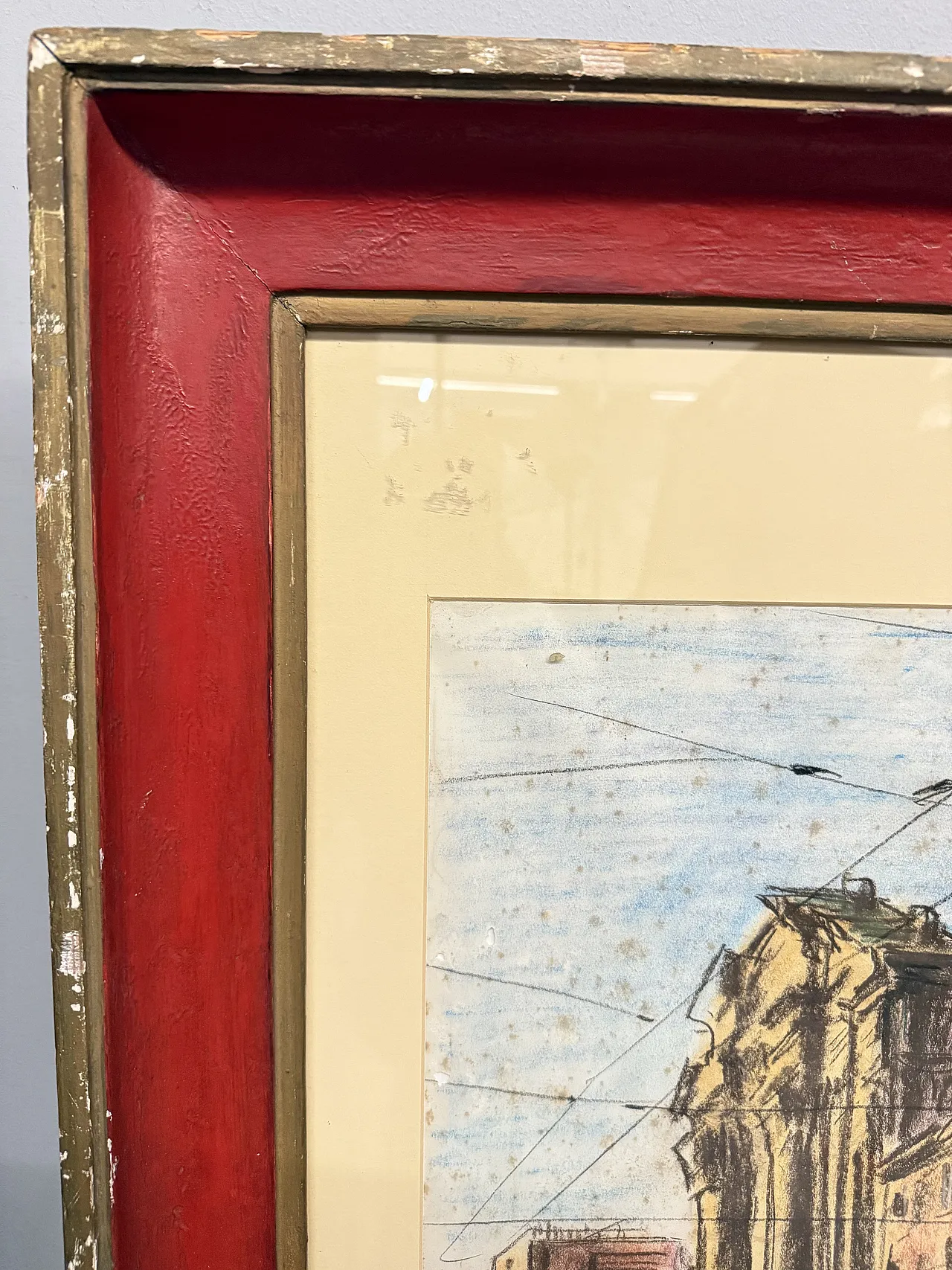 Centro Drawing of Rome 1964, Belau, 91x84cm 6