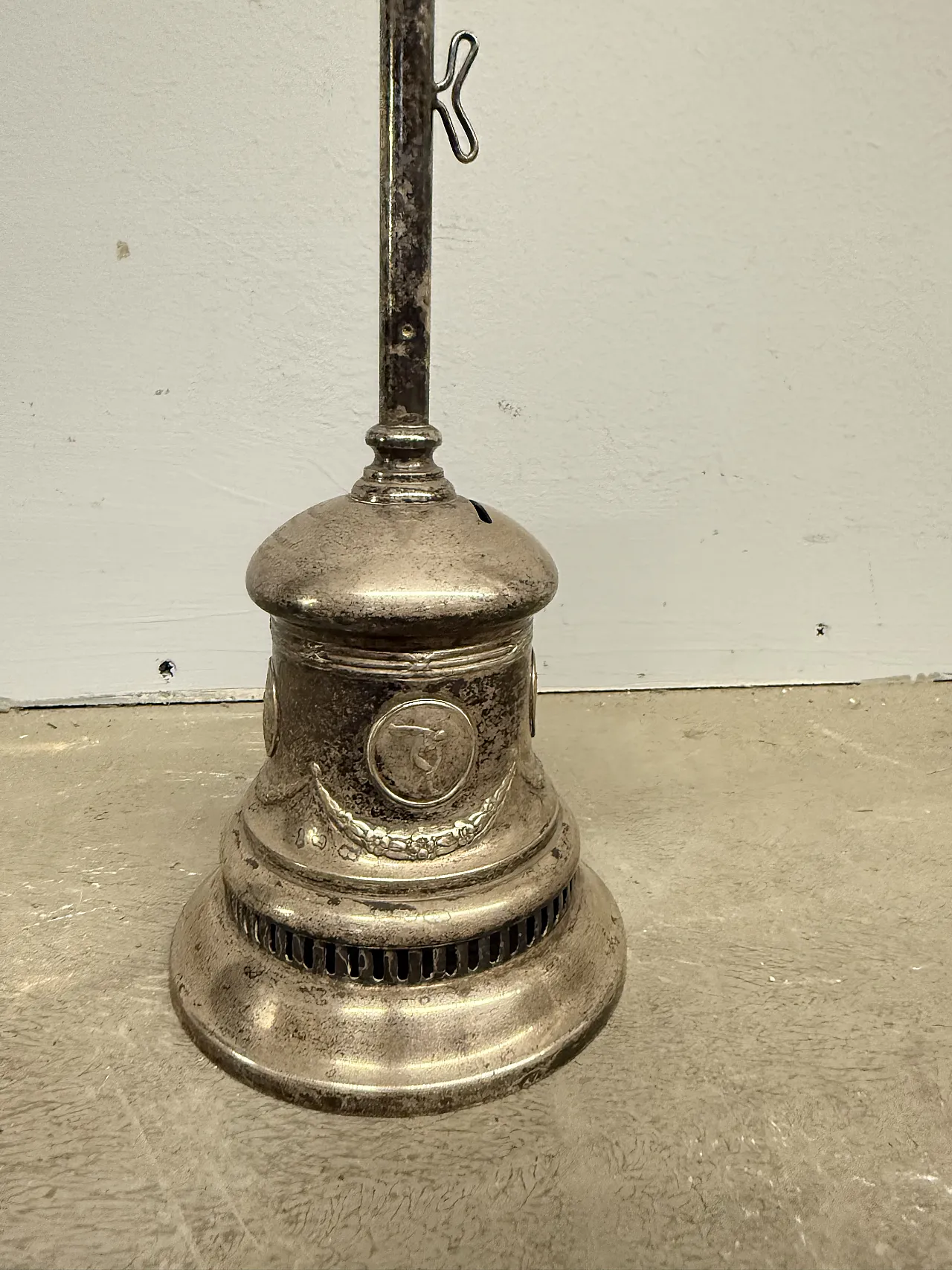 Campanello in metallo argentato, '900 10