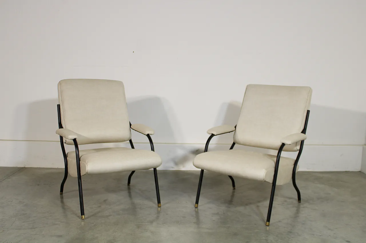 50's armchairs couple 1