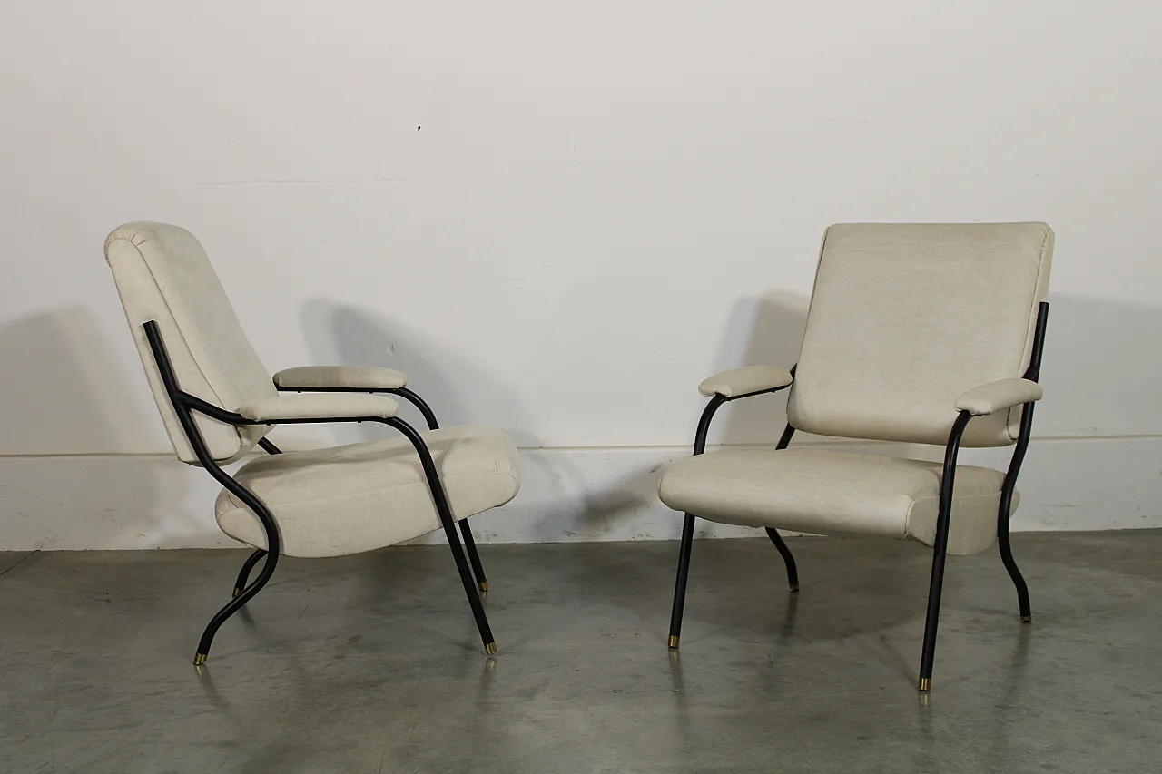 50's armchairs couple 3