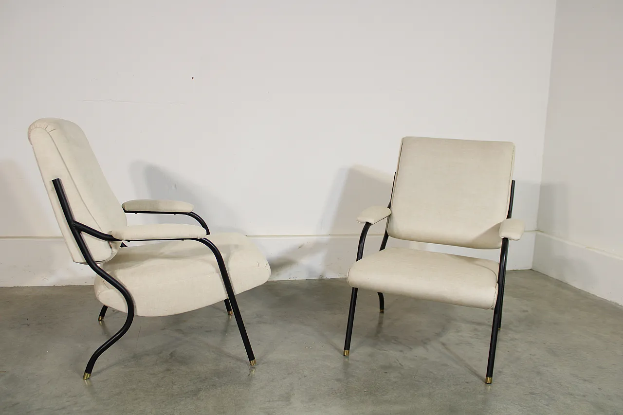 50's armchairs couple 7