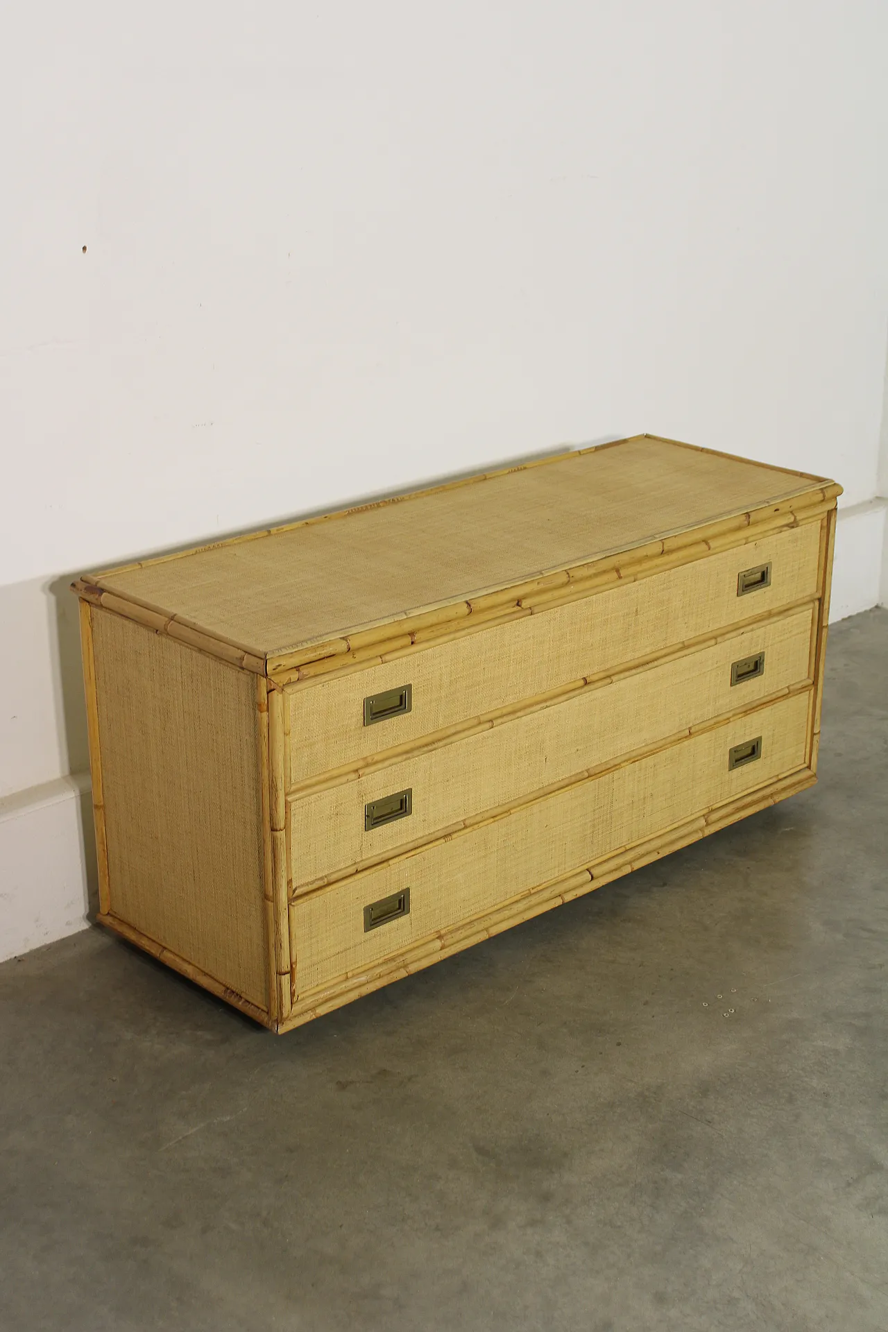 Chest of drawers and bamboo, 70s 3