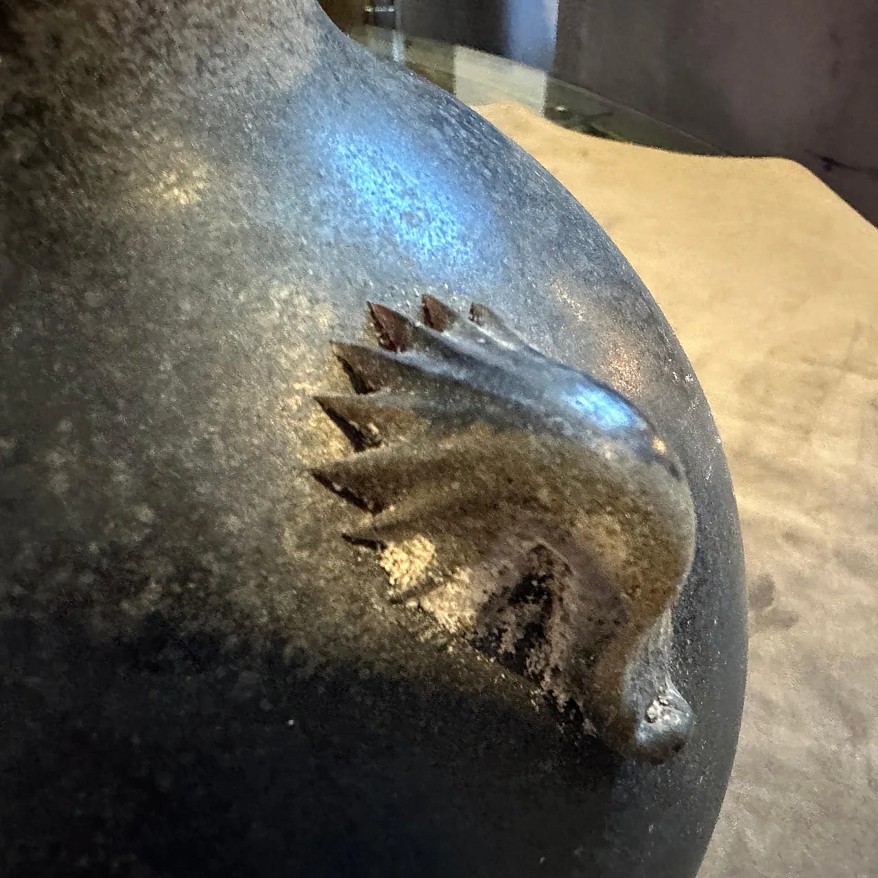 Pair of Scavo Murano glass Vases by Bucella Cristalli, 1980s 9