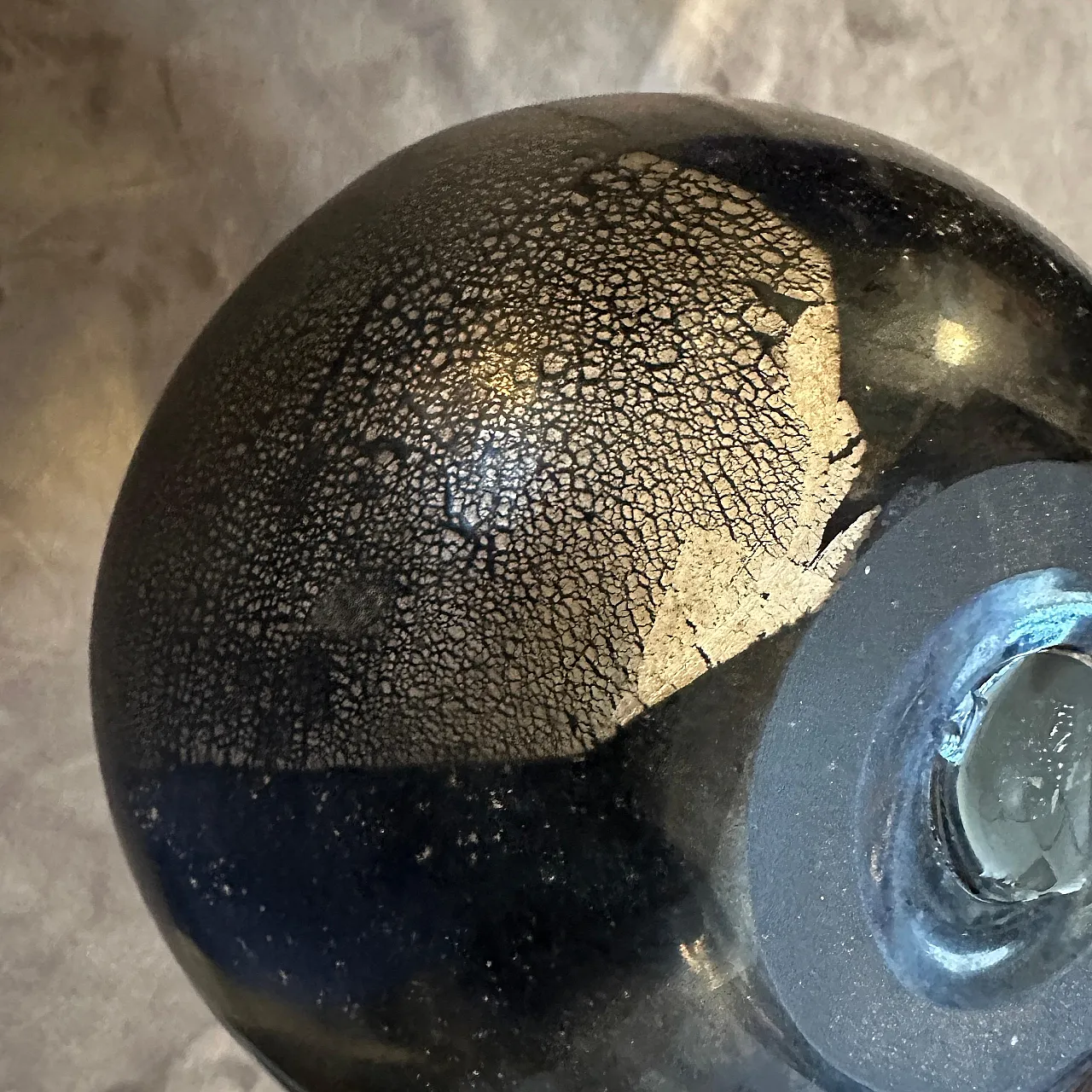 Pair of Scavo Murano glass Vases by Bucella Cristalli, 1980s 17