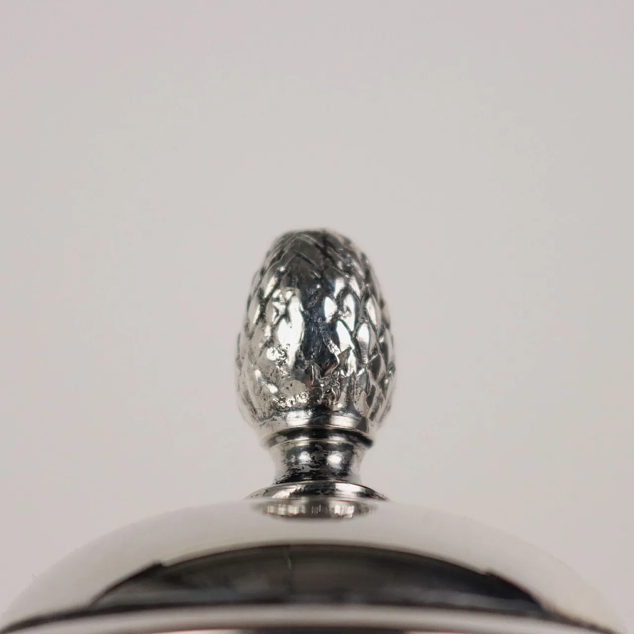 Caffettiera in argento, Miracoli Milano, '900 3