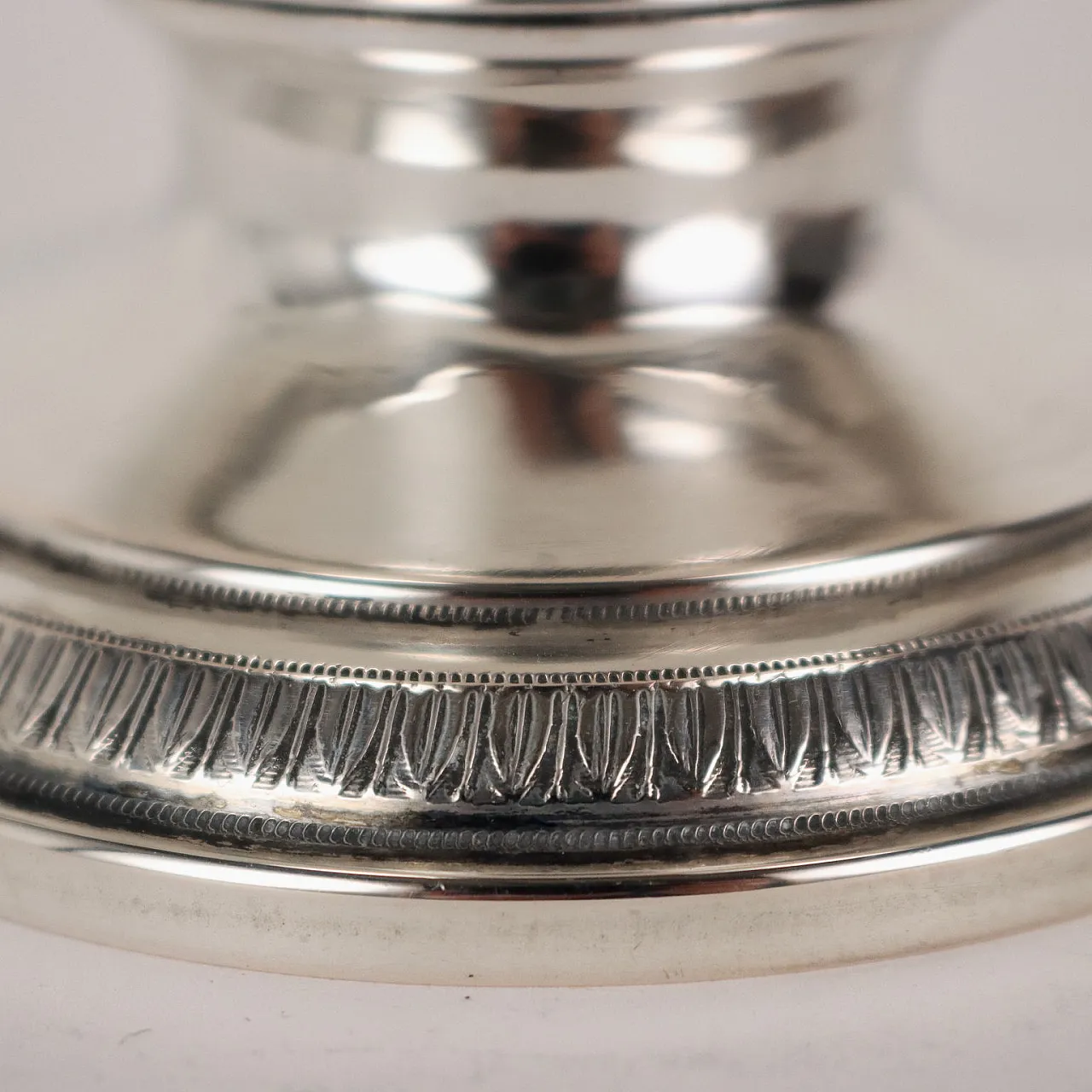 Caffettiera in argento, Miracoli Milano, '900 5