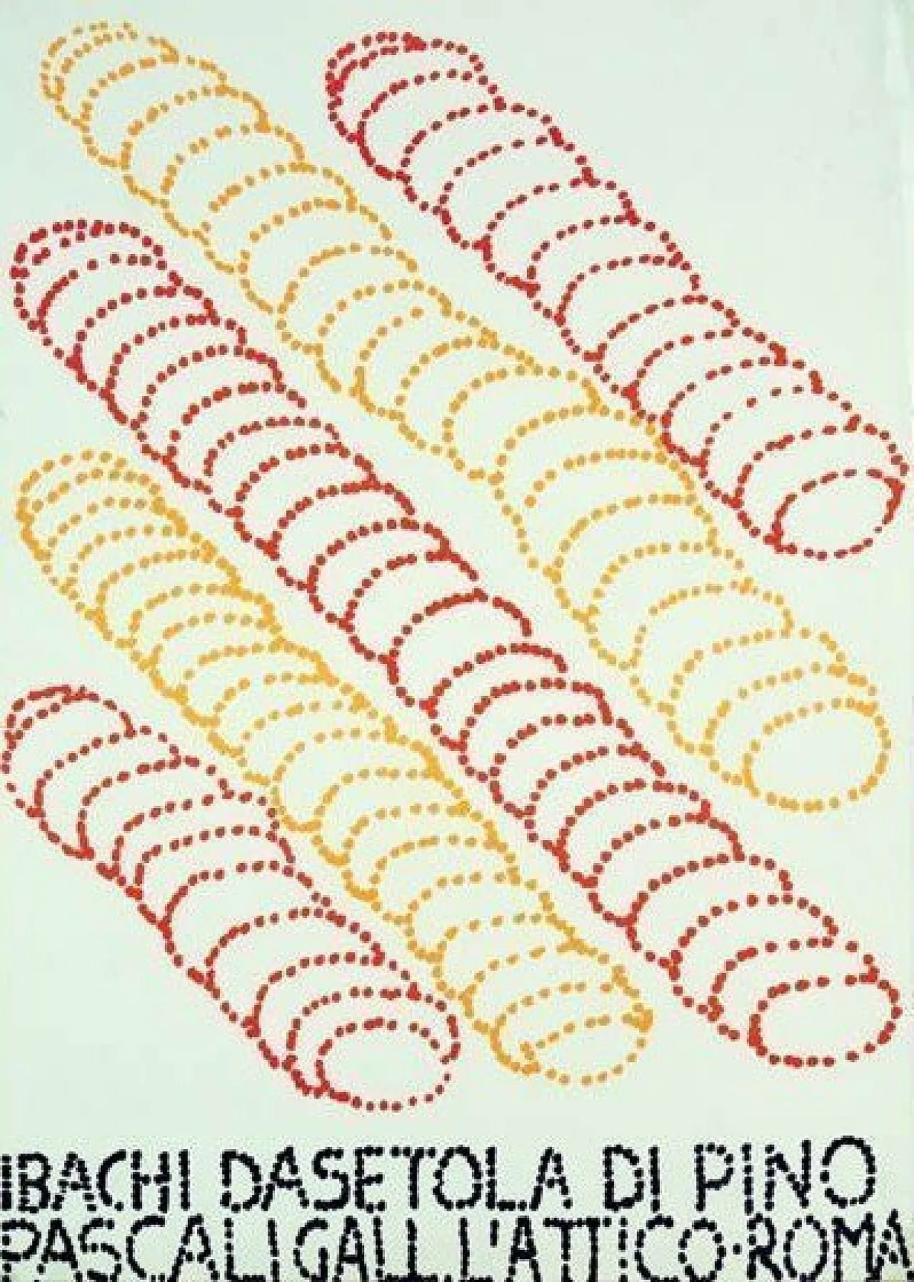 I bachi da setola di Pino Pascali, anni '60 1