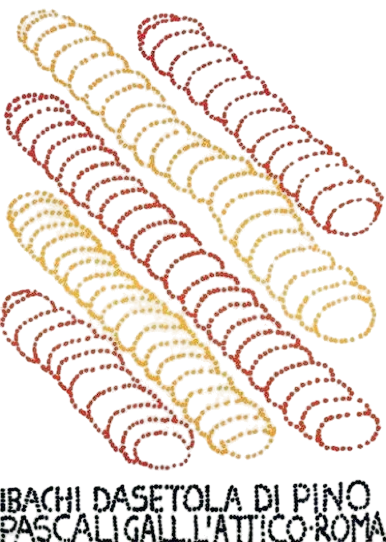 I bachi da setola di Pino Pascali, anni '60 2