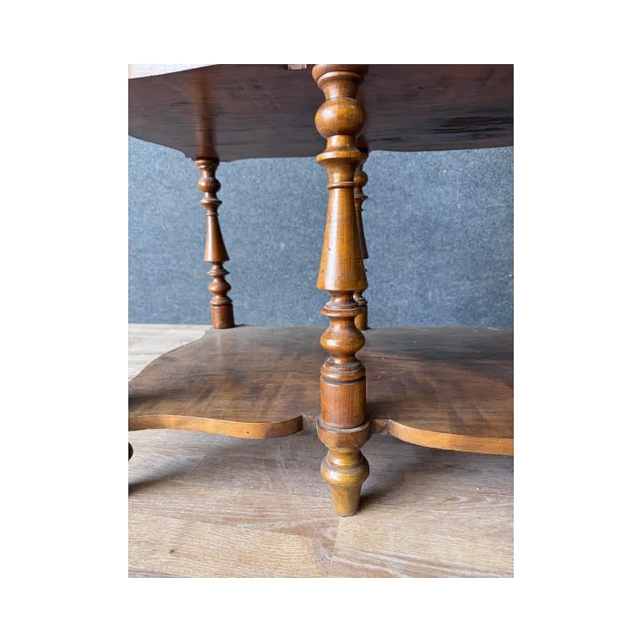 Libreria Etajere in legno di ciliegio, fine '800 3