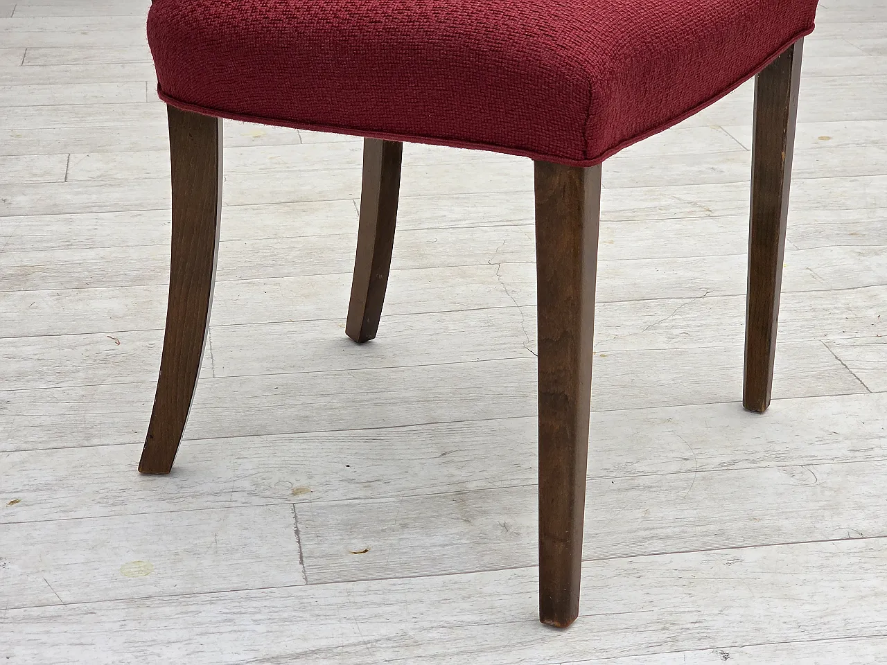 6 Danish dining chairs by Slagelse Møbelværk, 1960s 4